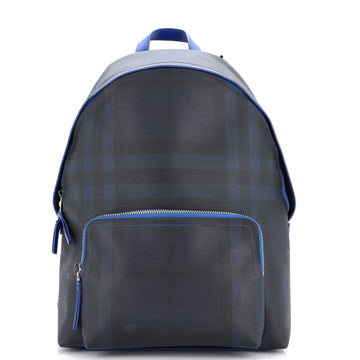 Burberry Abbeydale Backpack London Check Coated Canvas Medium