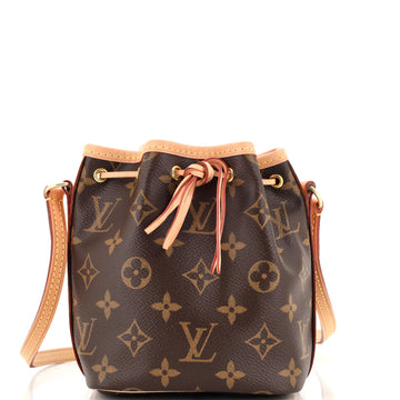 Louis Vuitton Noe Handbag Monogram Canvas Nano