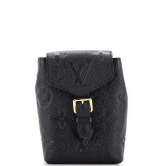 Louis Vuitton Tiny Backpack Monogram Empreinte Giant Black 2274951
