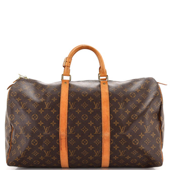 Louis Vuitton Keepall Bag Monogram Canvas 50
