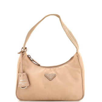 Prada Re-Edition 2000 Hobo Tessuto Mini