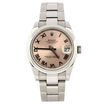 Rolex Oyster Perpetual Datejust Automatic Watch Stainless Steel 31