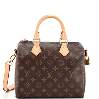 Louis Vuitton Speedy Bandouliere Bag Monogram Canvas 25