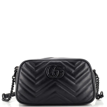 Gucci GG Marmont Shoulder Bag Matelasse Leather Small