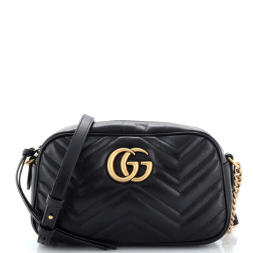 Gucci GG Marmont Shoulder Bag Matelasse Leather Small