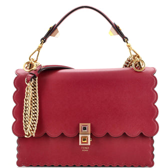 Fendi Kan I Bag Leather Medium