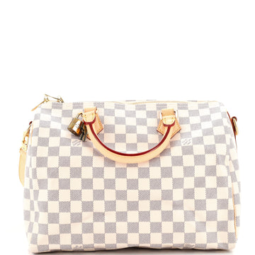 Louis Vuitton Speedy Bandouliere Bag Damier 30