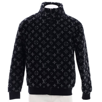 Louis Vuitton Men's Teddy Zip Jacket Monogram Polyester Fleece