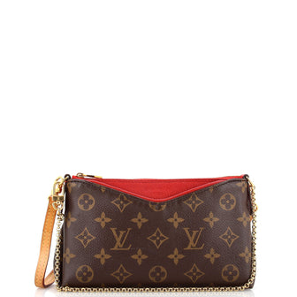 Louis Vuitton Pallas Clutch Monogram Canvas