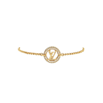 Louis Vuitton Louise By Night Bracelet Metal with Crystals