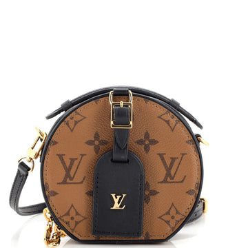 Louis Vuitton Mini Boite Chapeau Bag Reverse Monogram Canvas