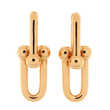 Tiffany & Co. Hardwear Link Earrings 18K Rose Gold Small
