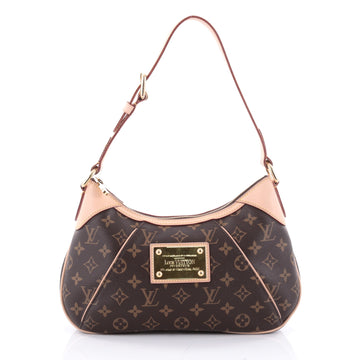Louis Vuitton Thames Handbag Monogram Canvas PM Brown 2276901