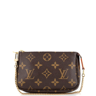 Louis Vuitton Pochette Accessoires Monogram Canvas Mini