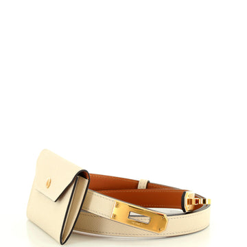 Hermes Kelly Pocket Belt Leather Thin