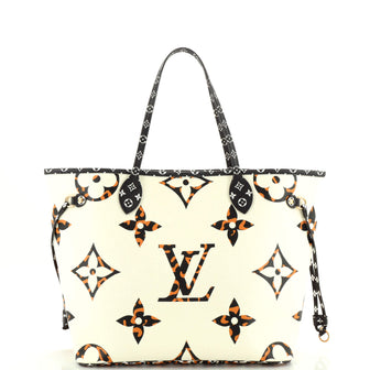 Louis Vuitton Monogram Jungle Neverfull mm Tote Bag
