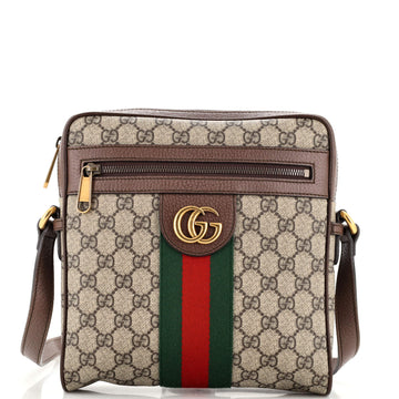 Gucci Ophidia Messenger Bag GG Coated Canvas Small