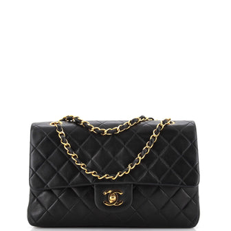 Chanel Classic Double Flap Bag Quilted Lambskin Medium