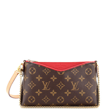 Louis Vuitton Pallas Clutch Monogram Canvas