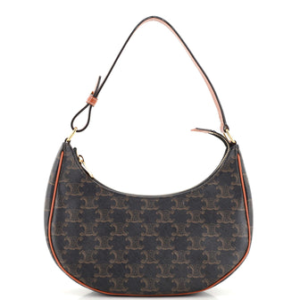Celine Ava Bag Triomphe Coated Canvas