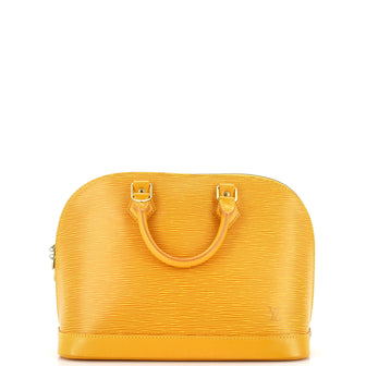 Louis Vuitton Vintage Alma Handbag Epi Leather PM