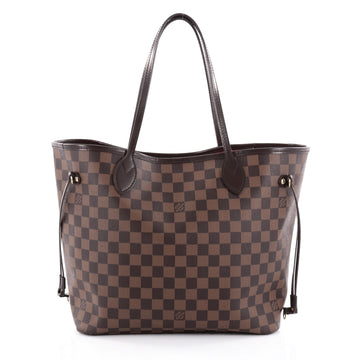 Louis Vuitton Neverfull NM Tote Damier MM Brown 2277801