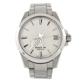 Grand Seiko Heritage Spring Drive Automatic Watch Stainless Steel 39