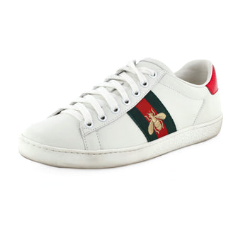 Gucci Ace Sneakers Embroidered Leather