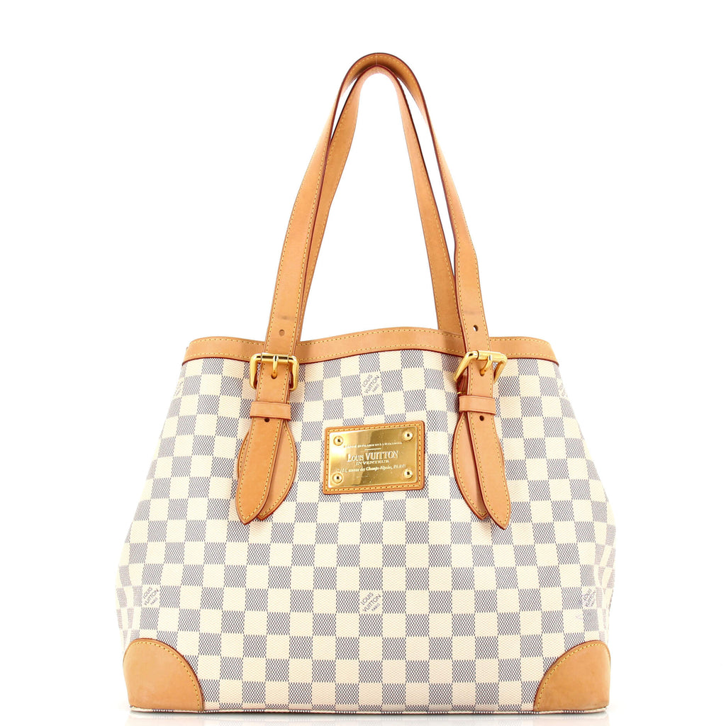 Louis Vuitton Hampstead Handbag Damier GM White 2278192