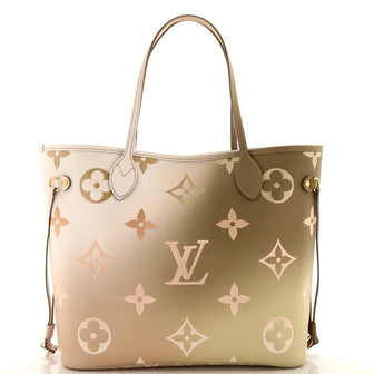 Louis Vuitton Neverfull NM Tote Spring in the City Monogram Giant Canvas MM  Neutral 2278221