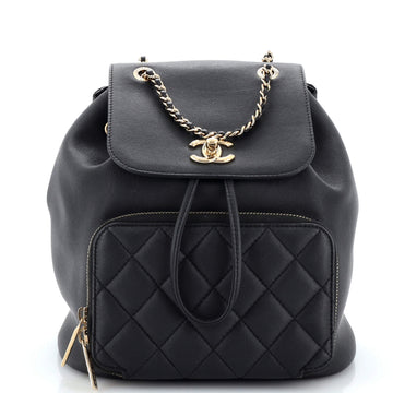 Chanel Business Affinity Backpack Caviar Small