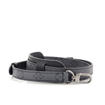 Louis Vuitton Adjustable Shoulder Strap Monogram Eclipse and Leather