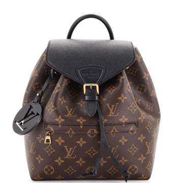 Louis Vuitton Montsouris NM Backpack Monogram Canvas with Leather PM