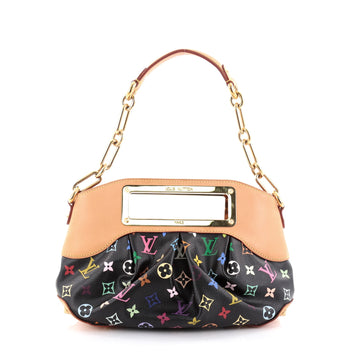 Louis Vuitton Judy Handbag Monogram Multicolor PM Black 2278801