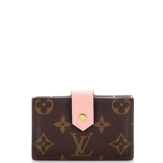 Louis Vuitton Gusseted Card Holder Monogram Canvas