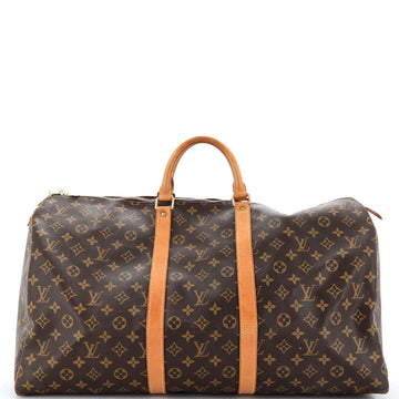 Louis Vuitton Keepall Bag Monogram Canvas 55