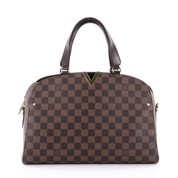 Louis Vuitton Kensington Bowling Bag Damier Brown