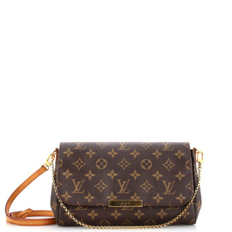 Louis Vuitton Favorite Handbag Monogram Canvas MM