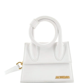 Jacquemus Le Chiquito Noeud Bag Leather