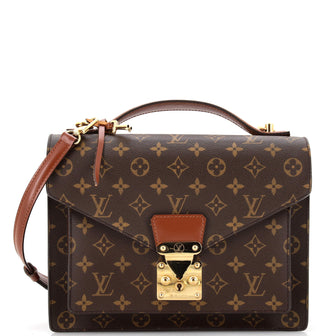 Louis Vuitton Monceau Handbag Monogram Canvas