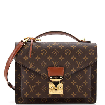 Louis Vuitton Monceau Handbag Monogram Canvas