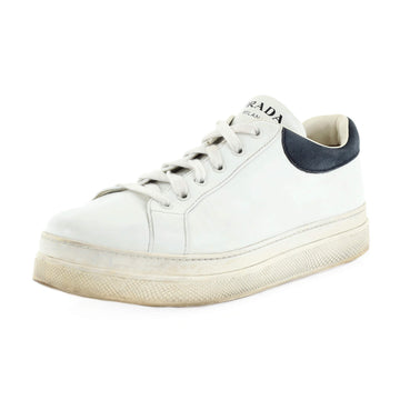 Prada Women's Macro Logo Sneakers Leather