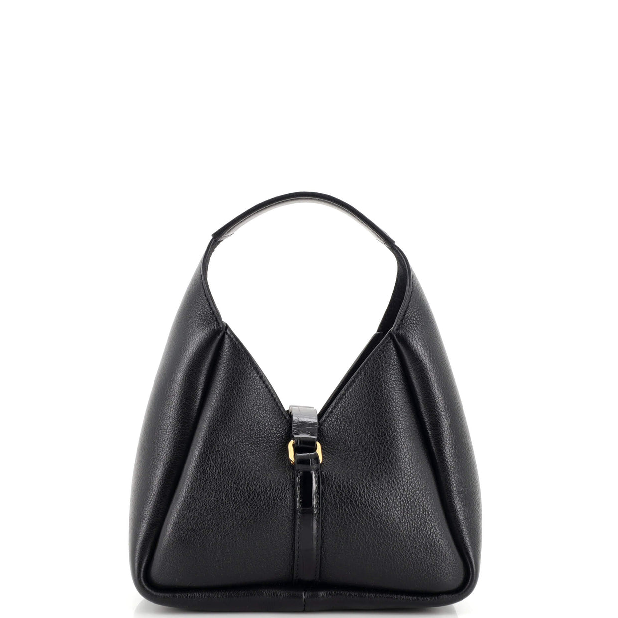 Givenchy Padlock Hobo Leather Mini Black 2279681
