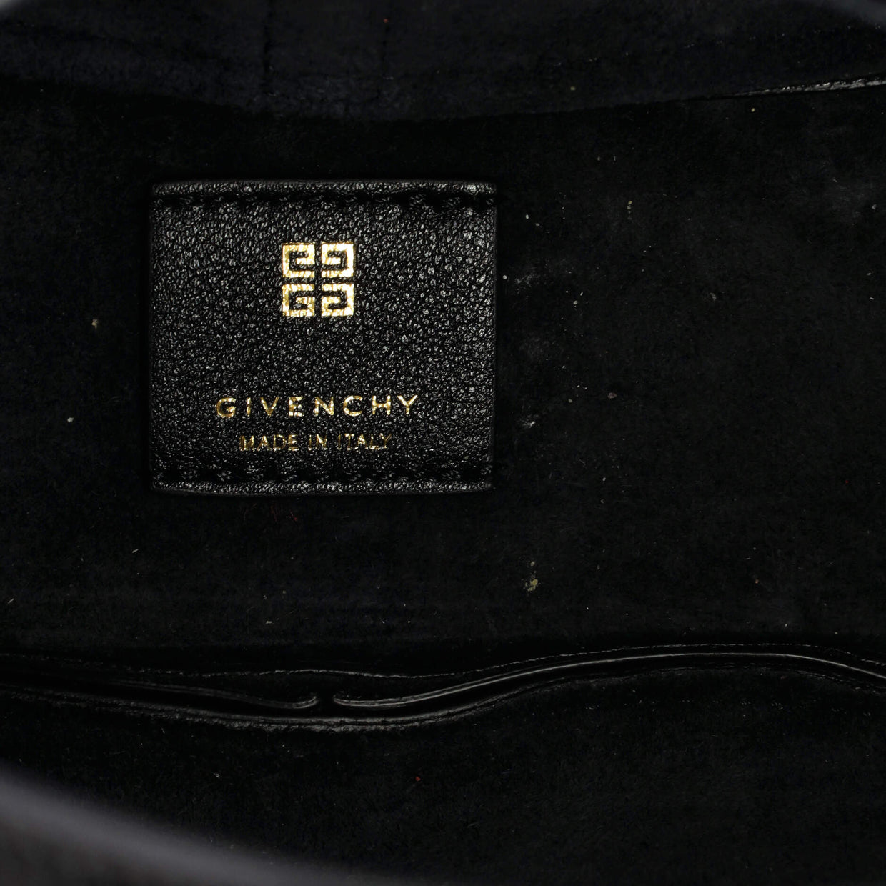 Givenchy Padlock Hobo Leather Mini Black 2279681