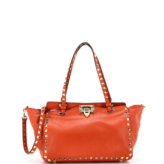 Valentino Garavani Rockstud Tote Soft Leather Small