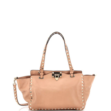 Valentino Garavani Rockstud Tote Soft Leather Small