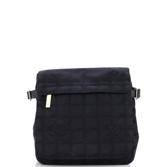Chanel Travel Line Messenger Bag Nylon Mini