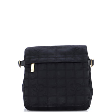 Chanel Travel Line Messenger Bag Nylon Mini