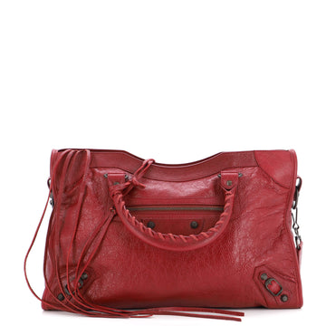 Balenciaga City Classic Studs Bag Leather Medium