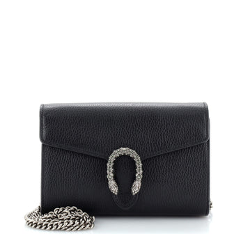 Gucci Dionysus Chain Wallet Leather with Embellished Detail Small